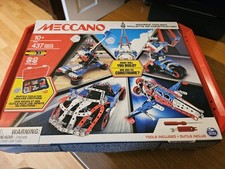 Meccano Maker's Toolbox DIY Built with Multiple Meccano Accessories 10 Yrs+ New