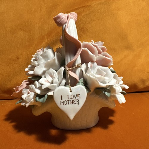 Capodimonte porcelain flowers - porcelain,