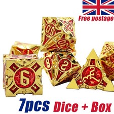 7Pcs Poly Dice Set D&D