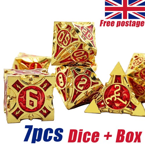 7pcs poly dice set - dice,