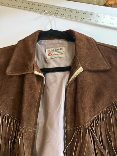 Vintage 1960s bar suede - 1960s, k-bar-z