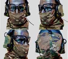AIRSOFT DELTA MIKE STYLE BREATHABLE MESH SNOOD FACE PROTECTION [SHIP IN 2 DAYS]