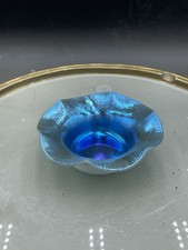 Vintage Steuben Carnival Blue