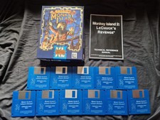 MONKEY ISLAND 2: LeChuck's Revenge Commodore Amiga Game Kixx
