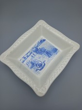 1992 Shredded Wheat Centenary Bowl Blue & White VGC No chips or Cracks