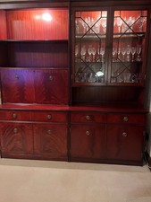 Tall Mahogany Units -