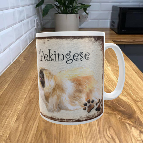 Pekingese 11oz coffee mug - mug, my