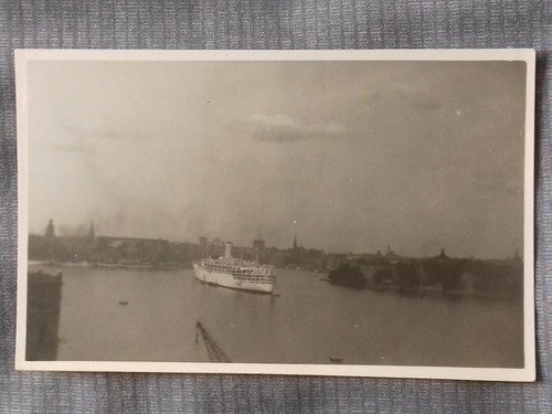 Postcard unknown ship - postcard,