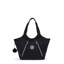 Kipling NEW CICELY Medium Tote with Zipped Closure - Rapid Black RRP £93