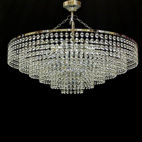 Chrome crystal glass bespoke - glass,