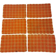 Vintage Wool Placemats Set