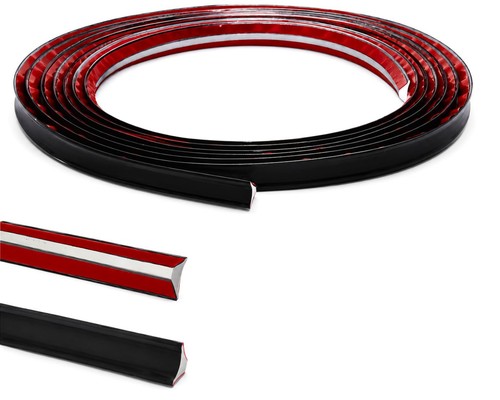 Black pvc quadrant - black,
