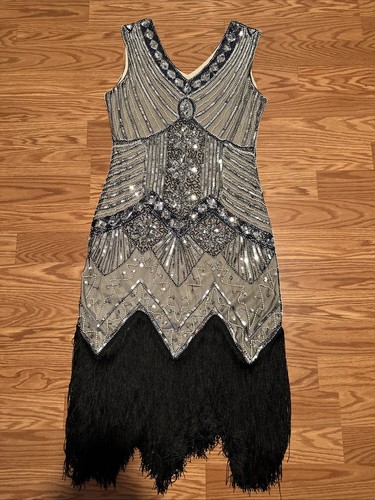1920s style flapper dress - flapper,
