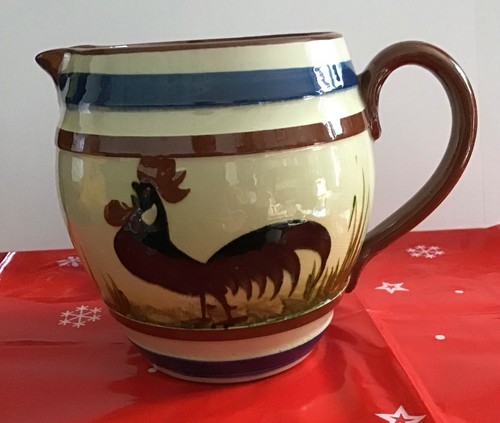 Honiton mottoware jug - honiton,