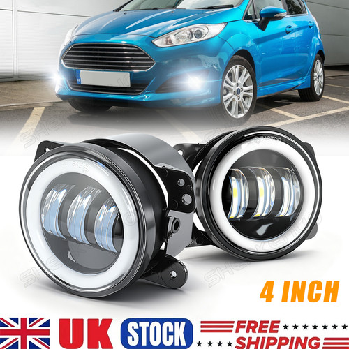 Inch led front round fog - front,