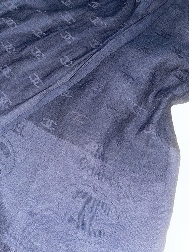 Chanel scarf women soft - women's, dark
