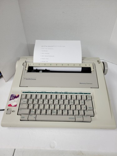 Smith corona memory correct - smith,