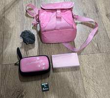 Nintendo DS Lite Coral Pink & Extras