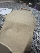 8.4m Laura Ashley Freya Biscuit Fabric Remnant Upholstery Blinds Curtain