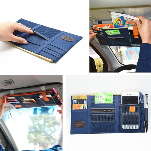 Car blue sun tidy - car, organiser