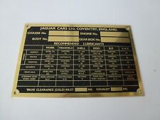 Jaguar XK120/140 Brass Chassis