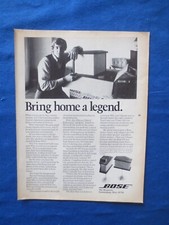 Bose 901 Speakers Magazine Ad
