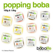 Bobalife Popping Boba (100g - 1.6kg) | Authentic, Vegan & Gluten Free
