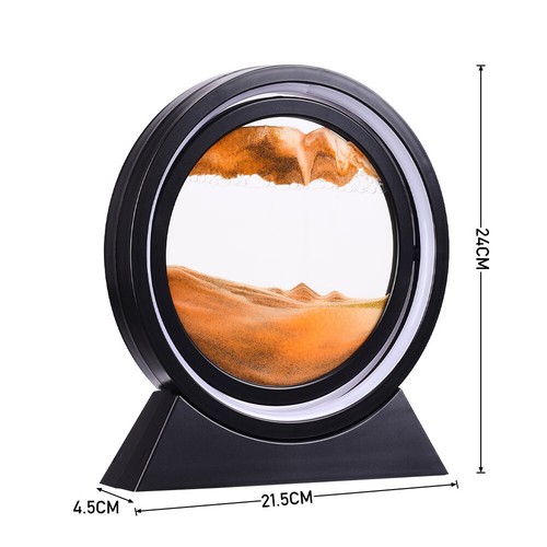 Flowing sand art - art, hourglass