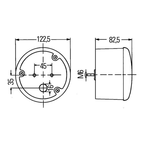 Agricultural rear stop tail - rear, stop,