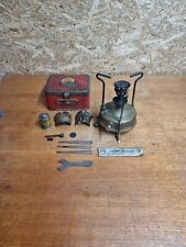 Vintage Primus No. 210 Brass Stove With Accessories