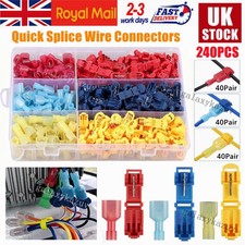 240PCS Quick Splice T-Tap