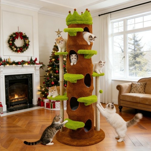 Crown cat tree - cat, multi-level