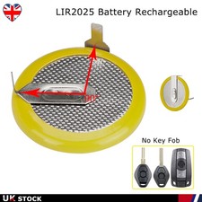 LIR2025 Battery Key Fob For