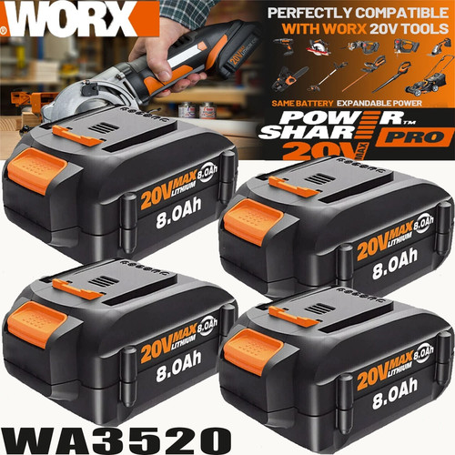 4pack worx 20v - 2/4pack, share