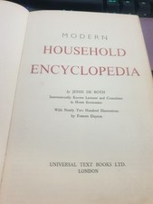 MODERN HOUSEHOLD ENCYCLOPEDIA BOOK