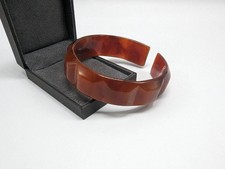 Re-constituted chunky Amber Bangle - box not included