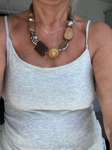 Vintage boho necklace - boho,
