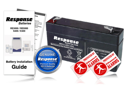 Response alarm battery hw10 - alarm,