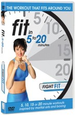 Fit in 5 to 20 Minutes: Fighting Fit DVD (2011) cert E FREE Shipping, Save £s