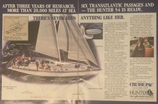 1981 Hunter 54 Yacht Cruiser w
