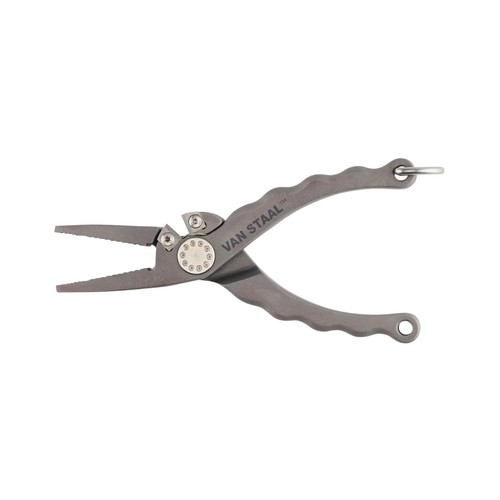 Van staal titanium pliers - staal, 6"