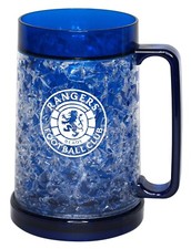 Rangers FC Freezer Mug Tankard Plastic Pint Glass Coloured New Official License