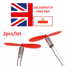 2PCS 716 DC3.7V 50000RPM High Speed Micro Coreless Motor Propeller RC Drone