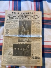 WW2 VE V E Day Official