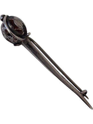 Silver scottish sword - scottish, pin