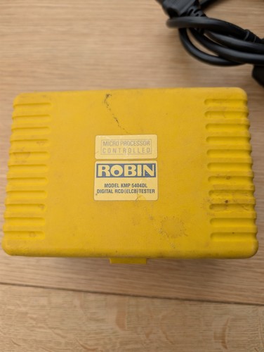 Robin digital rcd testers - robin,
