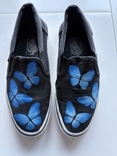 Custom Painted Butterfly VANS