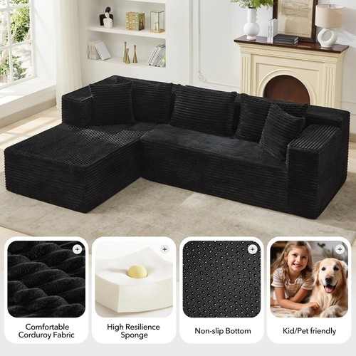 268cm modular sectional memory - modular,