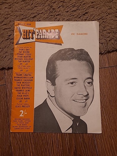 Hit parade magazine august - parade,
