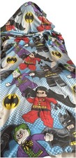 Lego DC Superheroes Single Duvet Cover Reversible Bedding Set Batman Robin Joker
